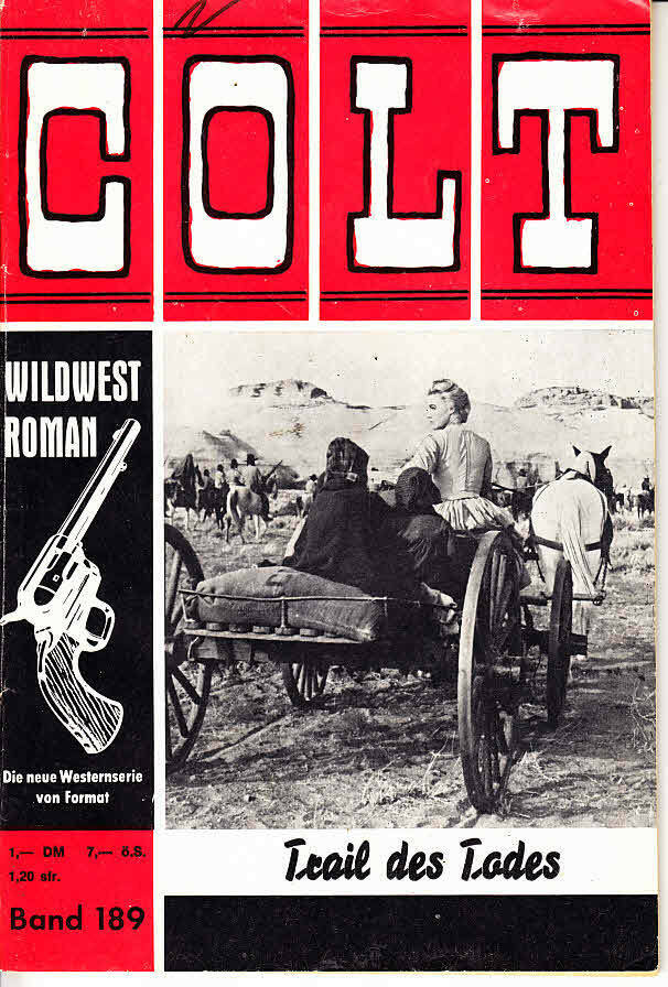 COLT WILDWEST ROMAN magazine side cover Issue 189   
