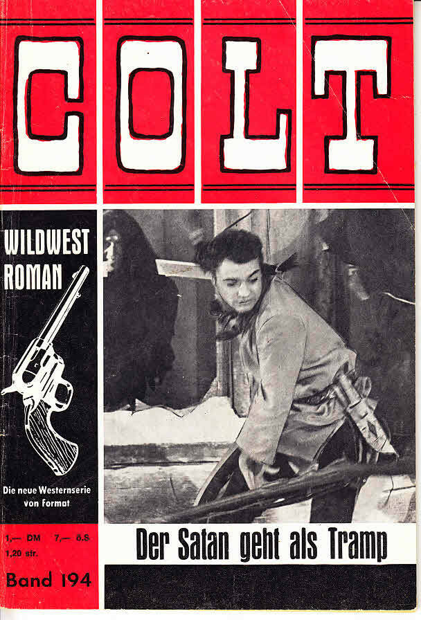 COLT WILDWEST ROMAN magazine side cover Issue 194   