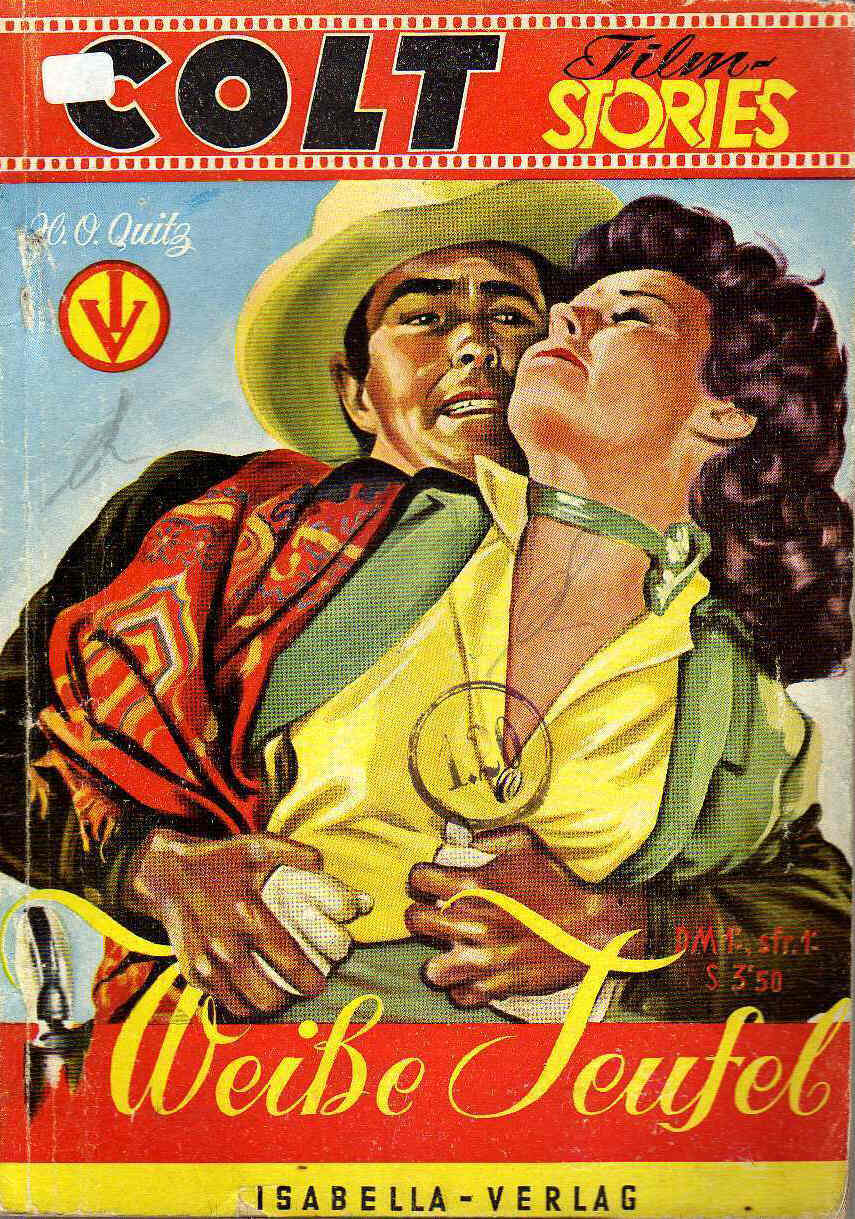 COLT FILM STORIES magazine side cover Issue 3  1951