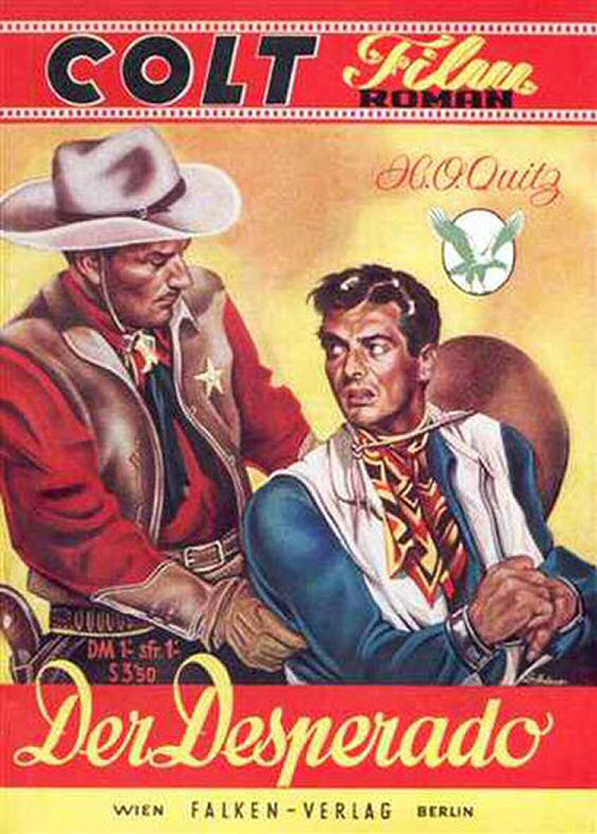 COLT FILM STORIES magazine side cover Issue 5   1951