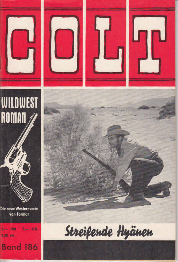 COLT WILDWEST ROMAN magazine side cover Issue 186  
