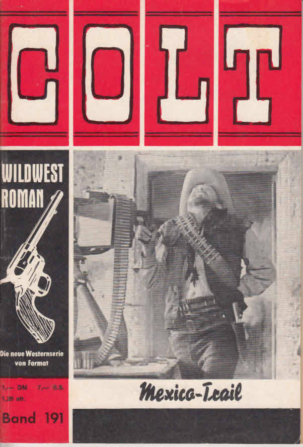 COLT WILDWEST ROMAN magazine side cover Issue 191  