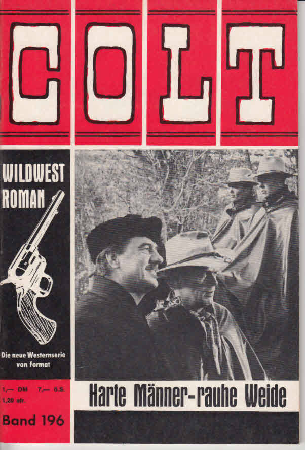 COLT WILDWEST ROMAN magazine side cover Issue 196  