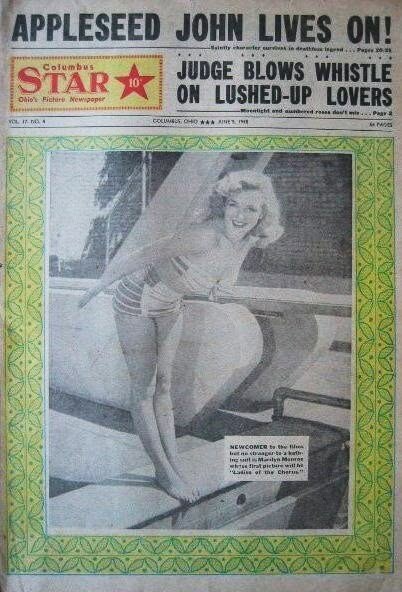 COLUMBUS STAR magazine side cover 5 June 1948