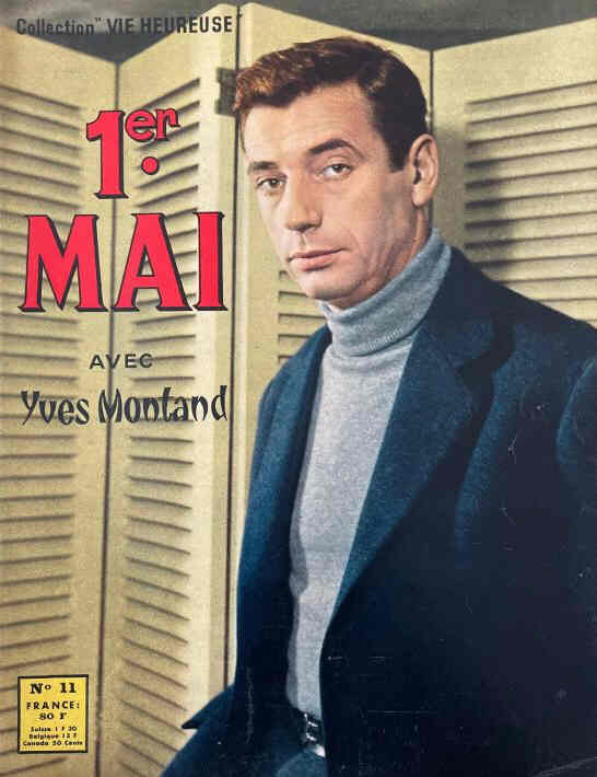 COLLECTION VIE HEUREUSE magazine side cover Issue 11   1958
