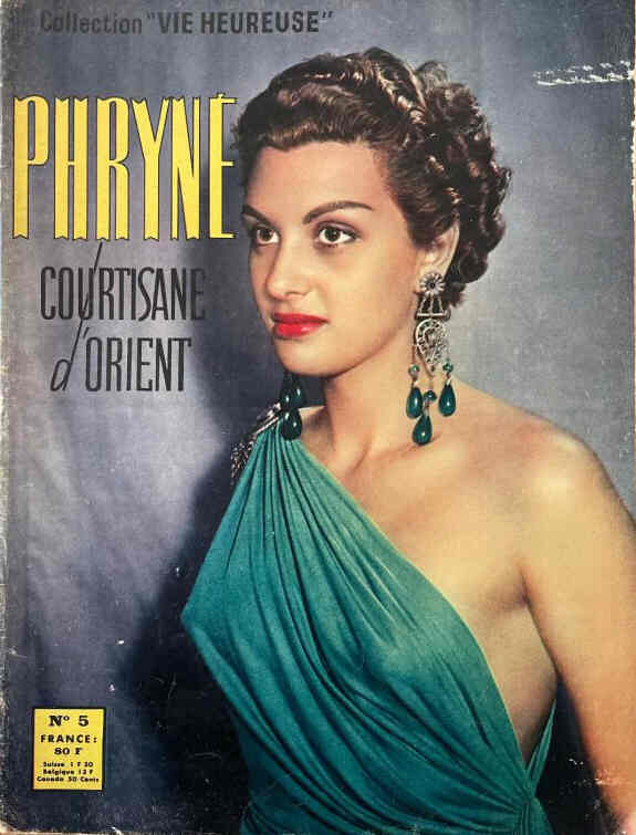 COLLECTION VIE HEUREUSE magazine side cover Issue 5   1958