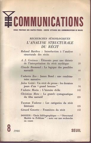 COMMUNICATIONS magazine side cover Issue 8   1966