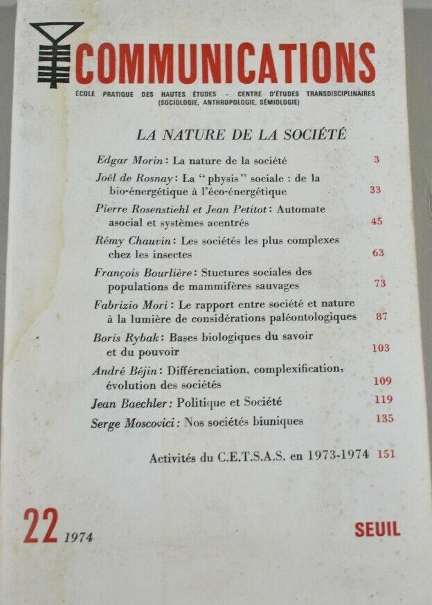 COMMUNICATIONS magazine side cover Issue 22   1974