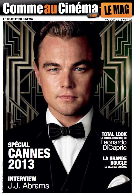 COMME AU CINEMA magazine side cover Issue 32 May/June 2013