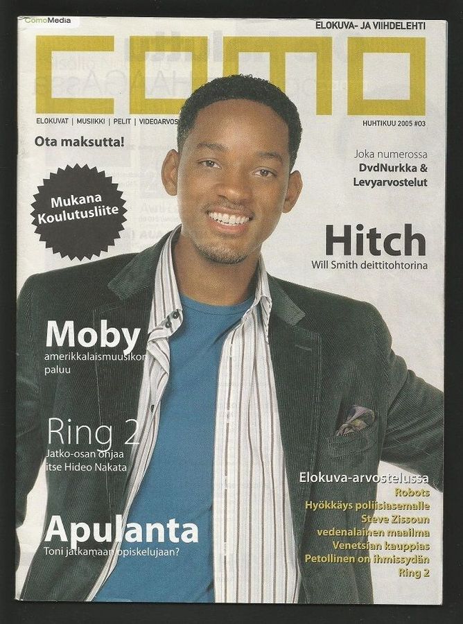 COMO magazine side cover  March 2005