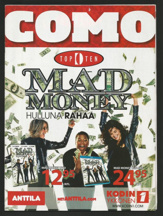 COMO magazine side cover  March 2009