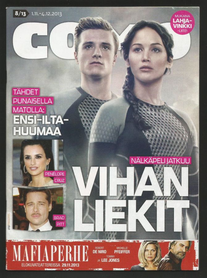 COMO magazine side cover  November 2013