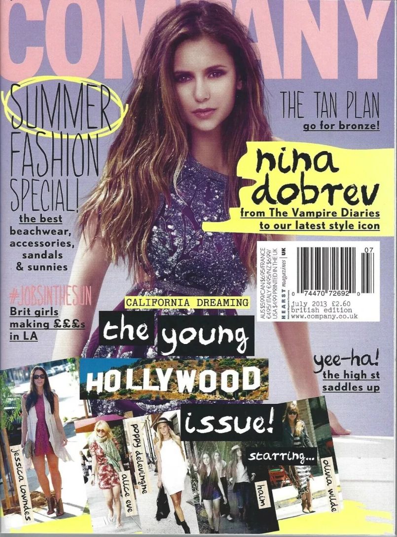 COMPANY magazine side cover  July 2013