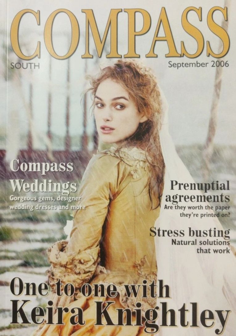 COMPASS magazine side cover  September 2006