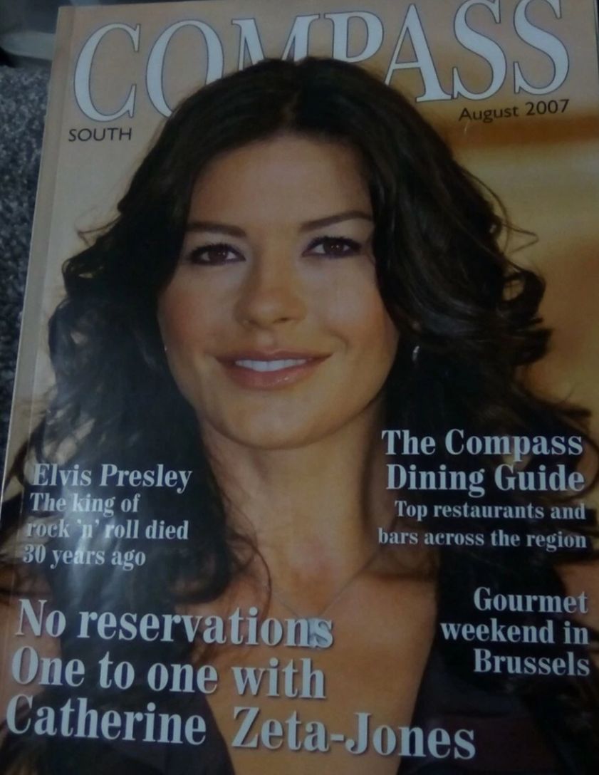 COMPASS magazine side cover  August 2007