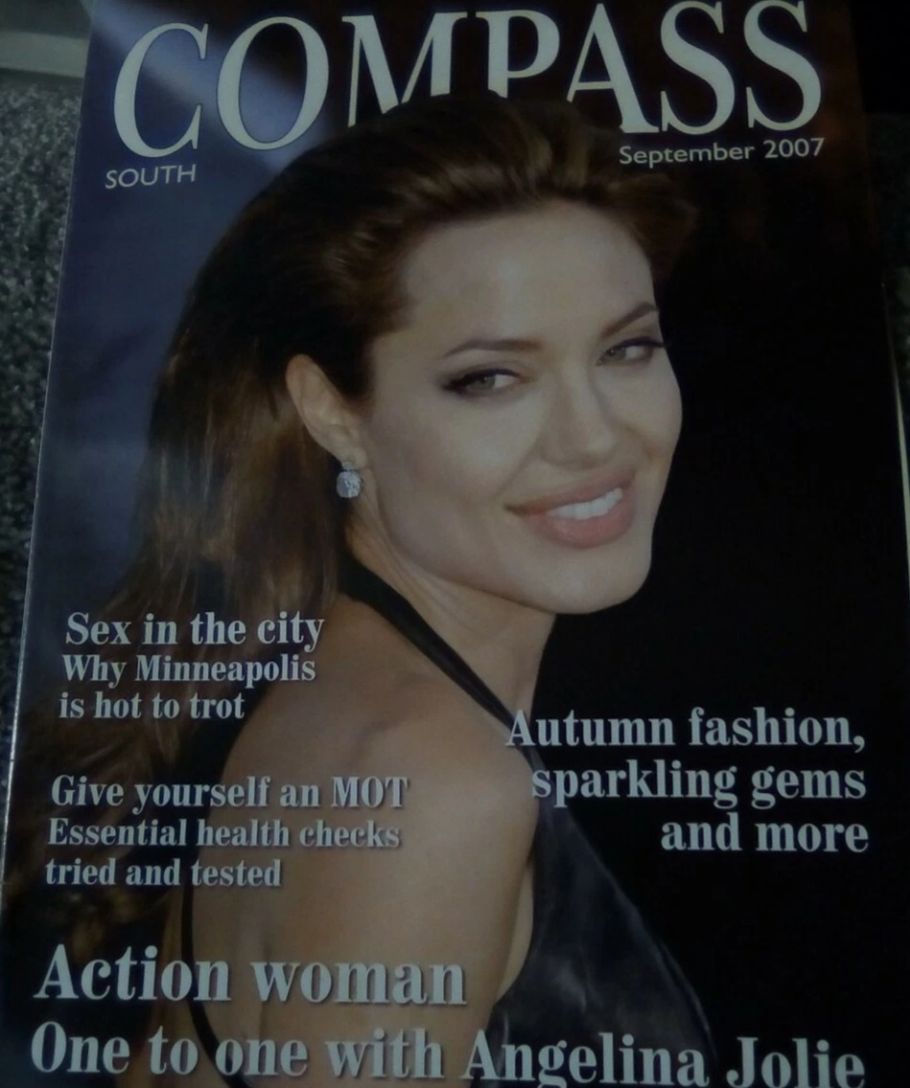 COMPASS magazine side cover  September 2007