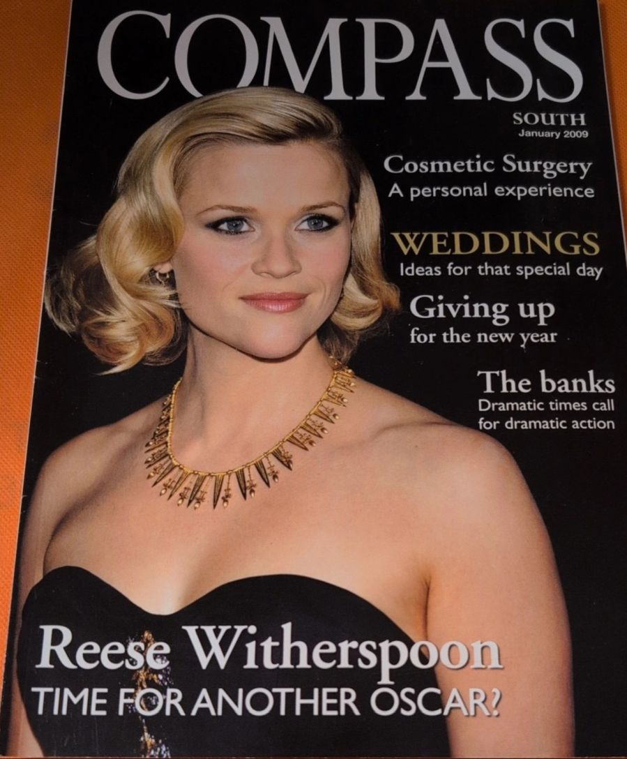 COMPASS magazine side cover  January 2009