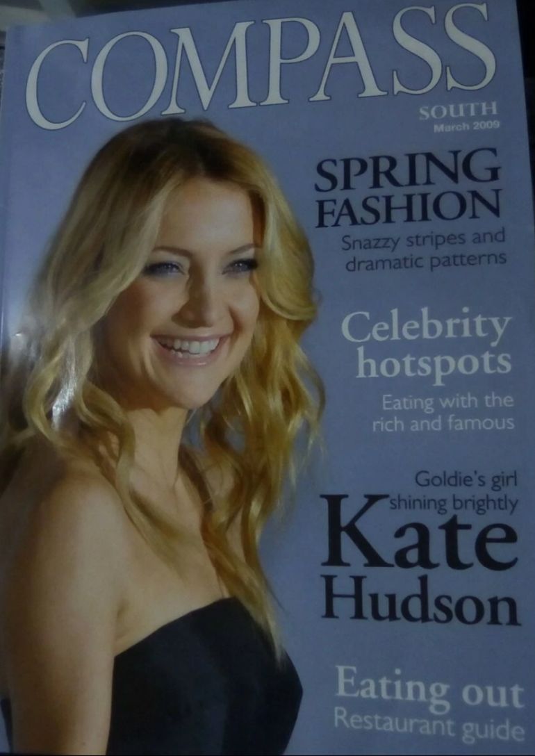COMPASS magazine side cover  March 2009
