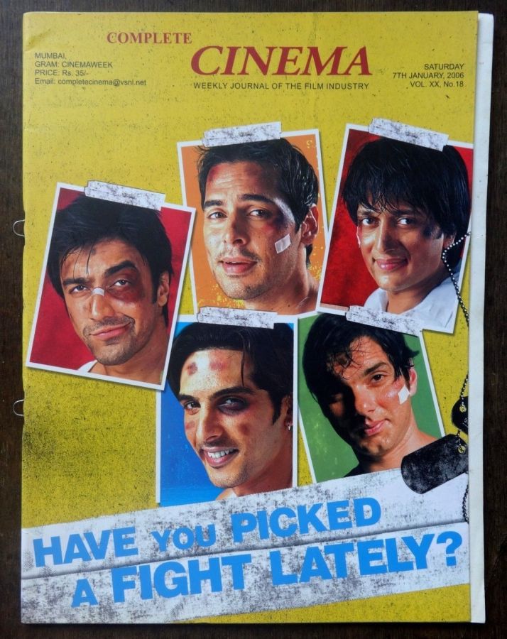 COMPLETE CINEMA magazine side cover 7 January 2006