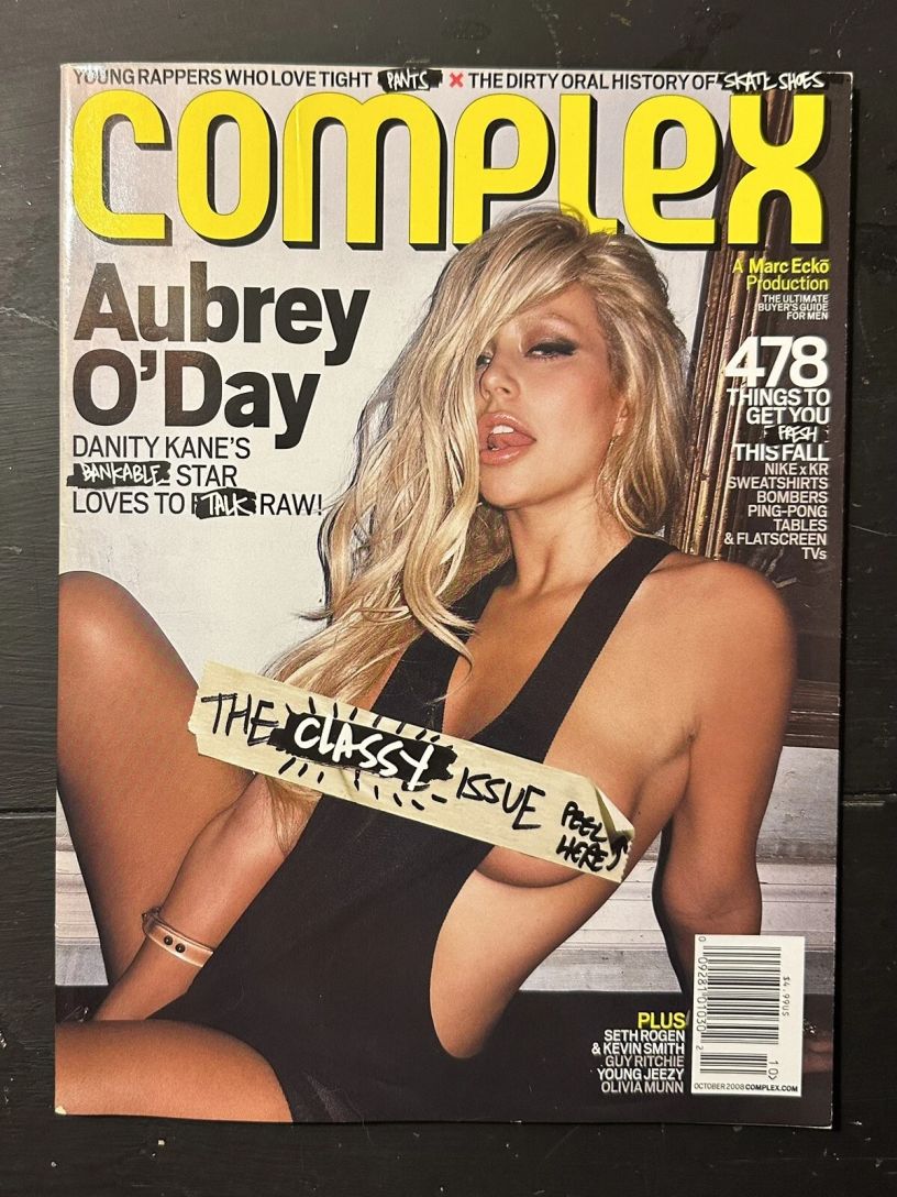 COMPLEX magazine side cover  October 2008