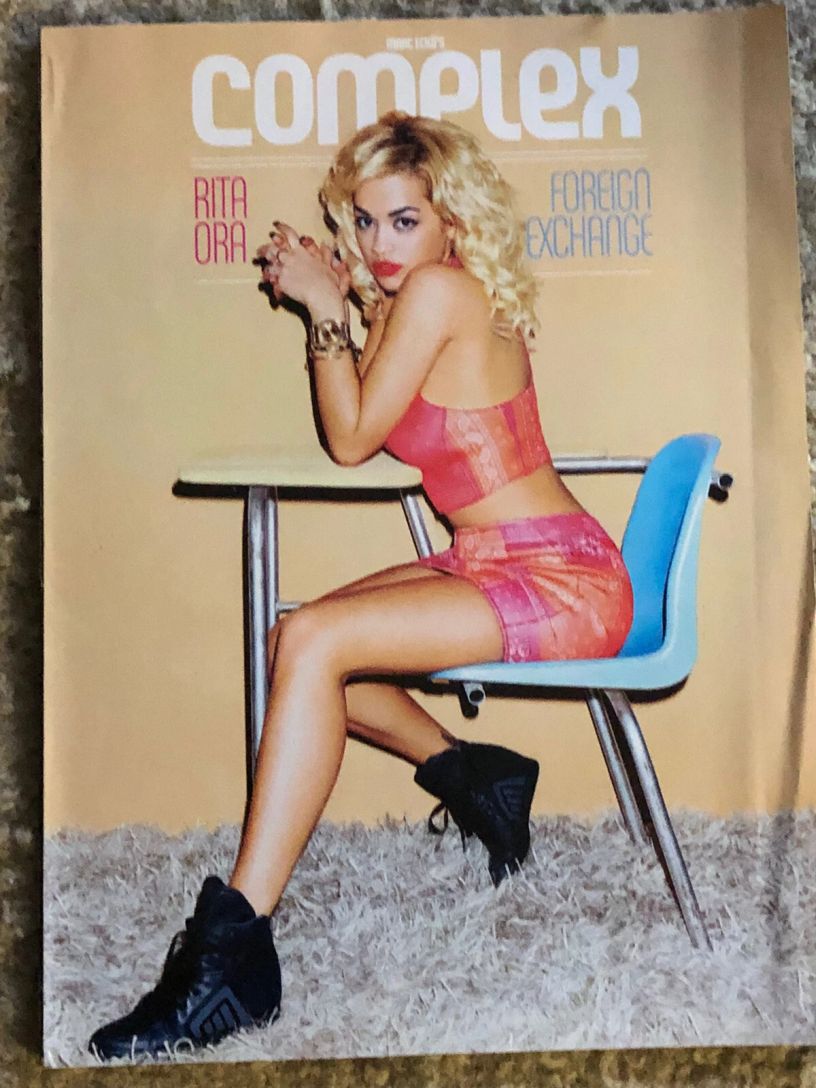 COMPLEX magazine side cover  August/September 2012