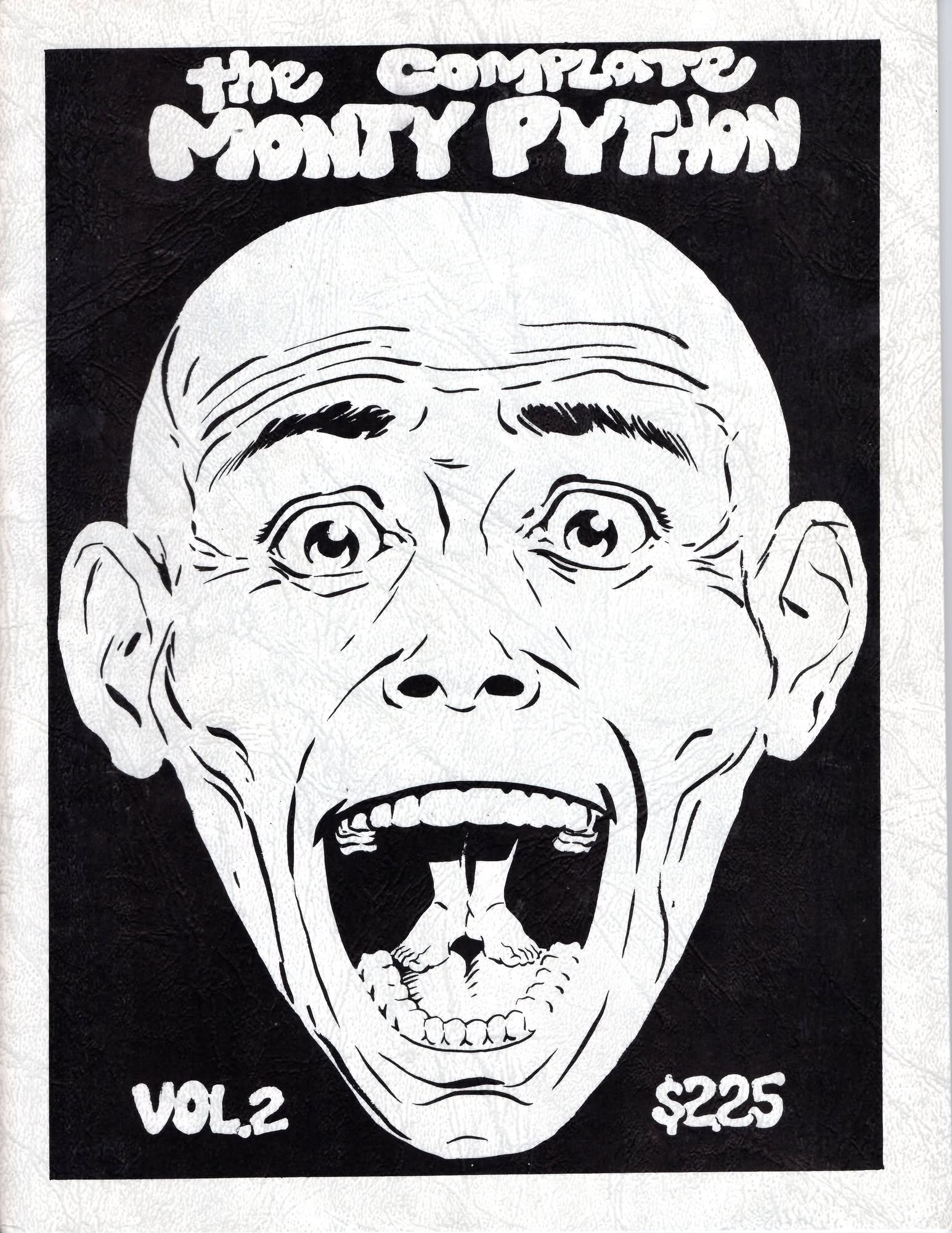 COMPLATE MONTY PYTHON magazine side cover  Vol 2   