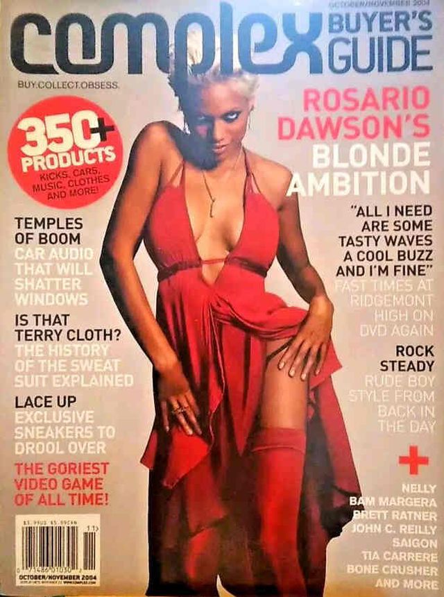 COMPLEX magazine side cover  October/November 2004