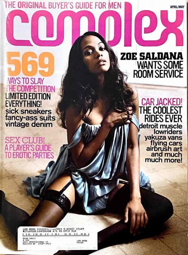 COMPLEX magazine side cover  April/May 2005