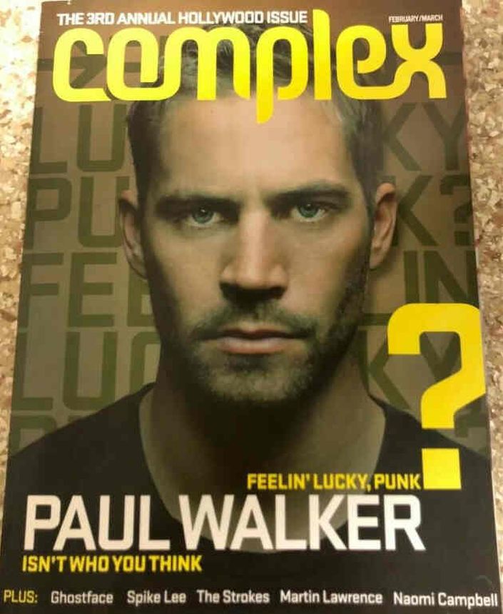 COMPLEX magazine side cover  February/March 2006