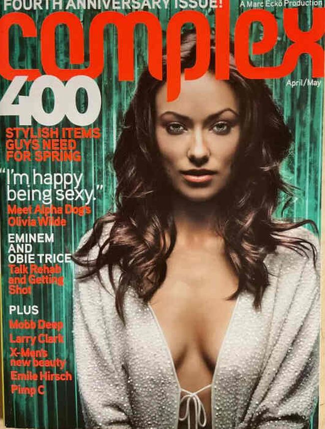 COMPLEX magazine side cover  April/May 2006