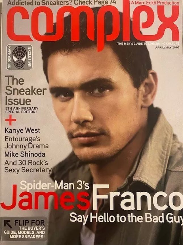 COMPLEX magazine side cover  April/May 2007