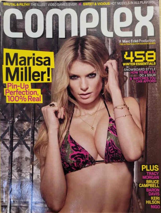COMPLEX magazine side cover  November 2008