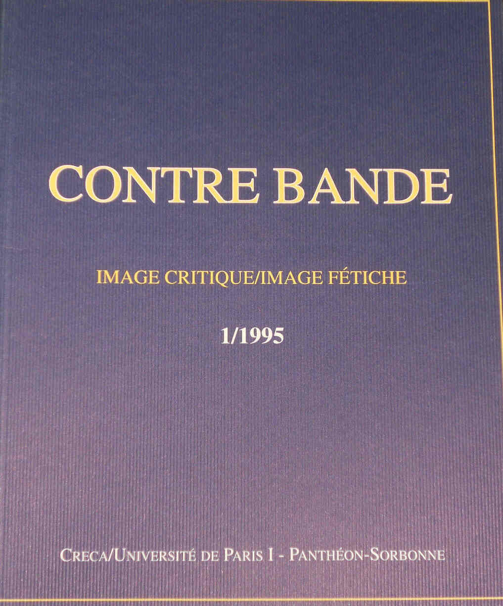 CONTRE BANDE magazine side cover Issue 1  1995