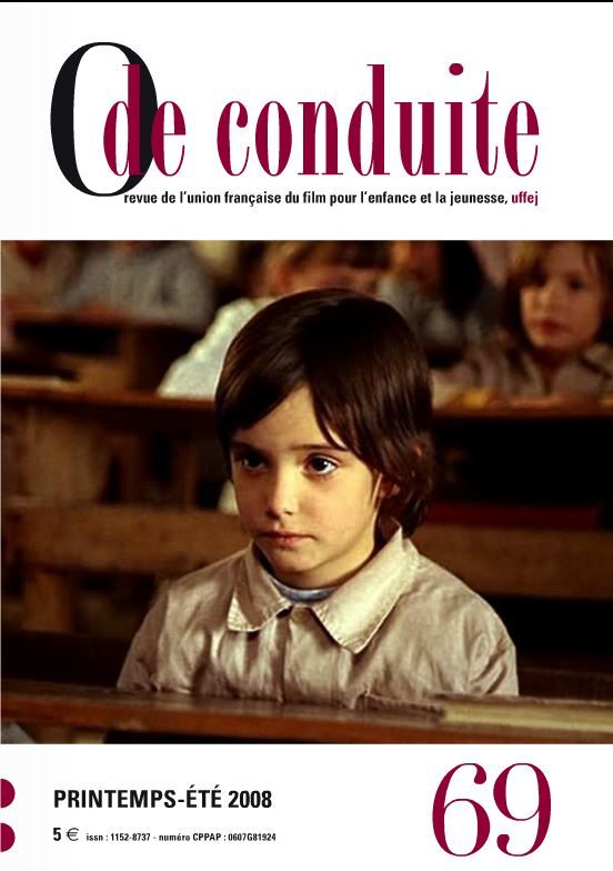 ZERO DE CONDUITE magazine side cover Issue 69 Summer 2008