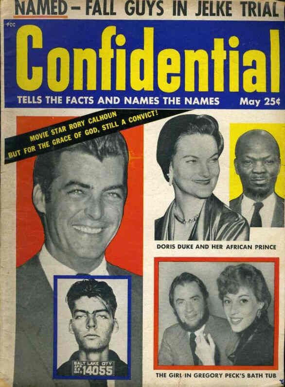 CONFIDENTIAL magazine side cover May/June 1955