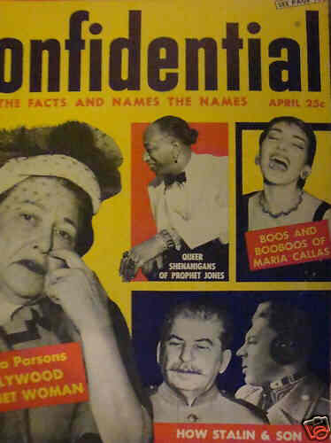 CONFIDENTIAL magazine side cover April/May 1959