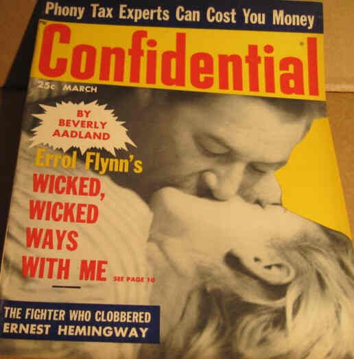 CONFIDENTIAL magazine side cover March 1960