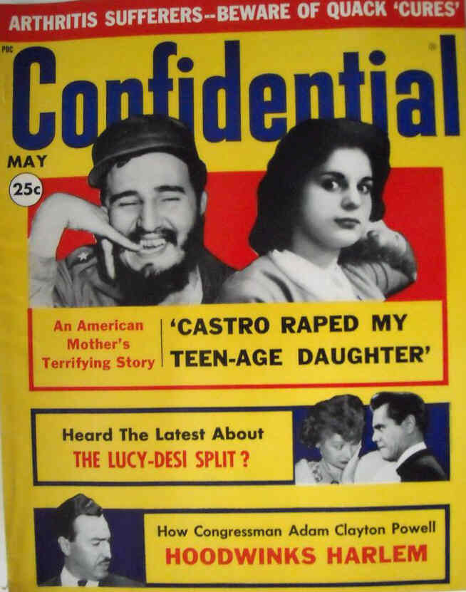 CONFIDENTIAL magazine side cover May 1960