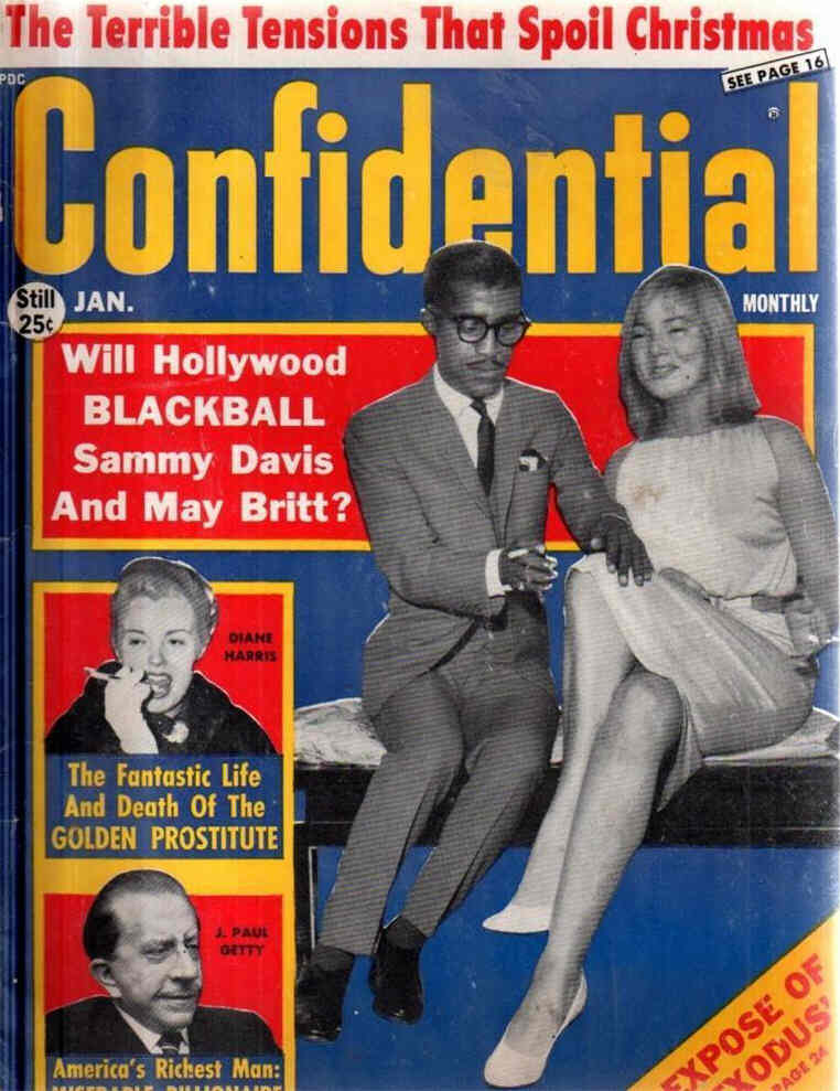 CONFIDENTIAL magazine side cover January 1961