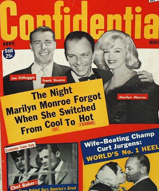 CONFIDENTIAL magazine side cover September 1961
