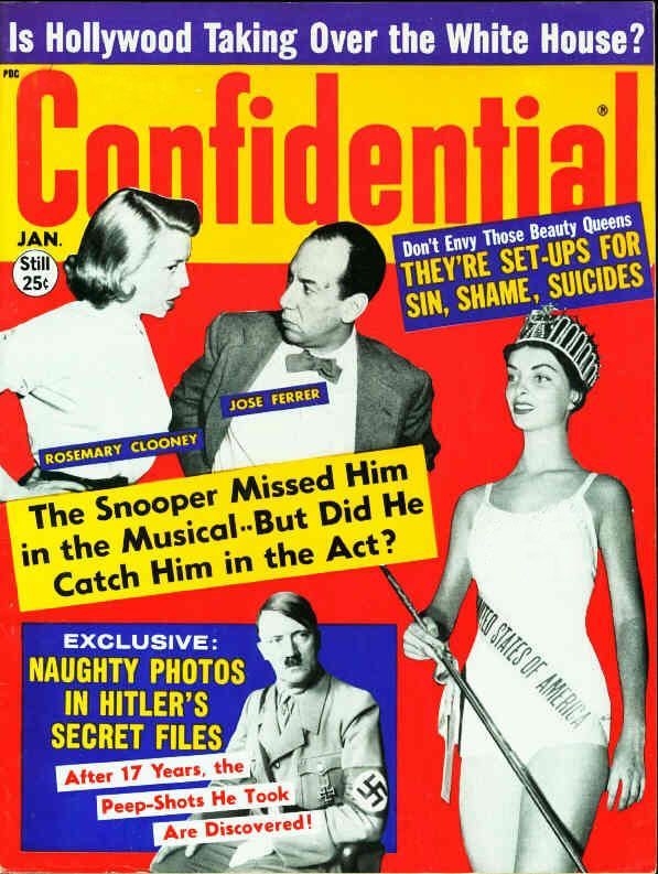 CONFIDENTIAL magazine side cover January 1962