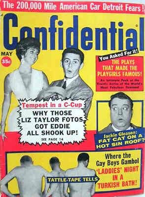 CONFIDENTIAL magazine side cover May 1962