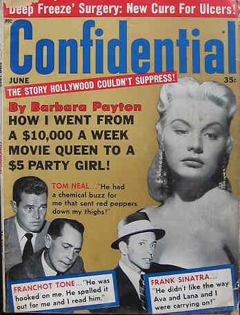 CONFIDENTIAL magazine side cover June 1963