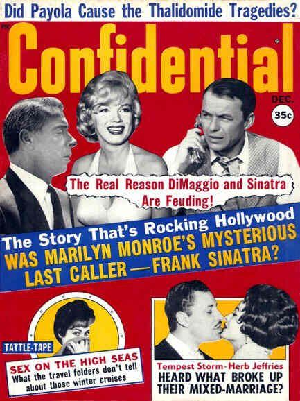 CONFIDENTIAL magazine side cover December 1963
