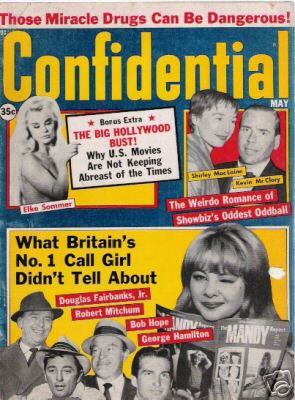 CONFIDENTIAL magazine side cover May 1964