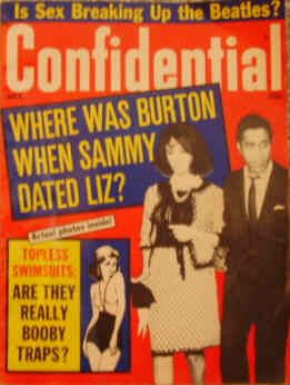 CONFIDENTIAL magazine side cover October 1964
