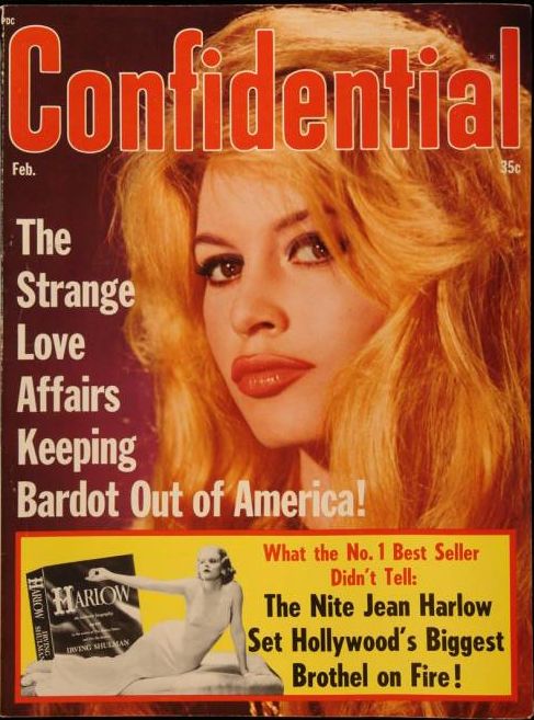 CONFIDENTIAL magazine side cover February 1965