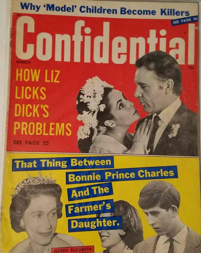 CONFIDENTIAL magazine side cover March 1966