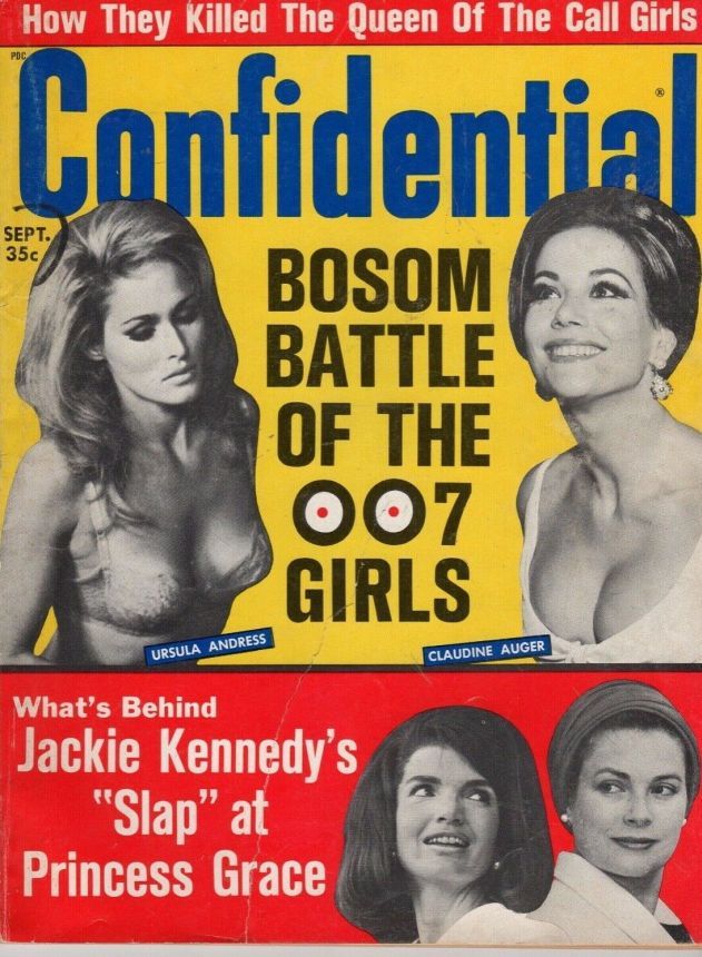 CONFIDENTIAL magazine side cover September 1966