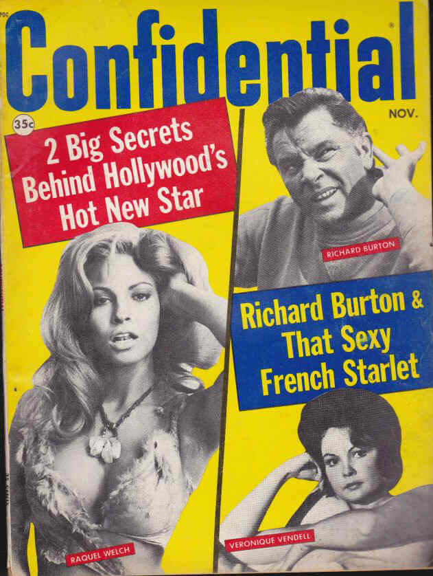 CONFIDENTIAL magazine side cover November 1966